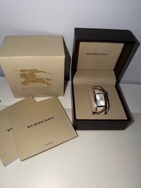 Burberry Nova Check Strap Watch